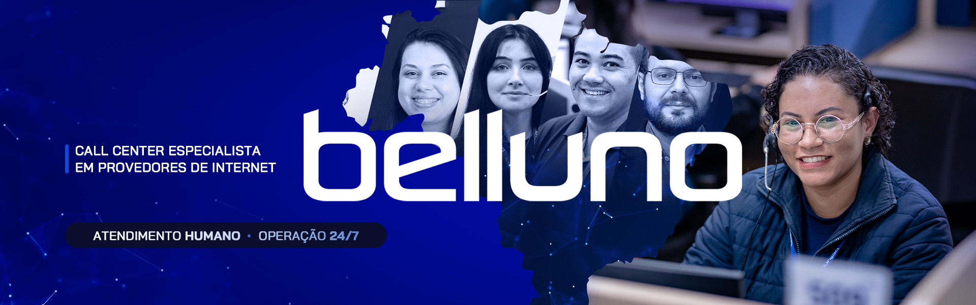 Call Center Especialista em Provedores de Internet - Atendimento Humano 24/7